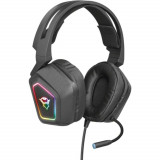 Casti gaming Trust GXT 450 BLIZZ RGB, 7.1 surround, Negru