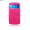 HUSA FLIP S-VIEW WINDOW SAMSUNG GALAXY S5 G900 PINK