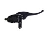 Pompa Frana Dreapta ATV Universala cu Blocator M10, Maneta 200mm, Ghidon 22mm