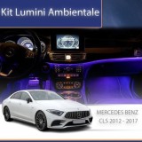Lumini ambientale Mercedes CLS W218 2012-2017 dedicat set complet control telefon sau sistem original CarStore Technology