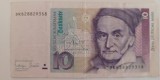 Germania bancnota 10 marci mark 1993 VF