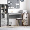 VidaXL Birou sonoma gri 90 x 40 x 76 cm Lemn compozit 869399