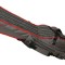 Husa lansete Mikado Grey 4 compartimente 150cm