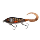 Vobler Hard Bait Abu Garcia Svartzonker Svz Mcmy Tail, Motoroil Burbot, 20cm, 83g