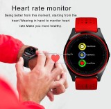 Cumpara ieftin Ceas SmartWatch TarTek&trade; V9H - Red Edition cu senzor PULS