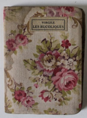 LES BUCOLIQUES par VIRGILE , INCEPUT DE SECOL XX , CARTE DE FORMAT MIC * foto