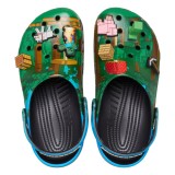 Saboti Crocs Classic Minecraft Clog Multicolor - Multi