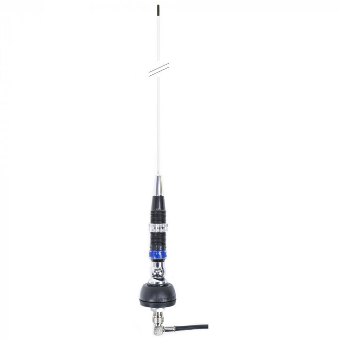 Antena CB President Hawaii, 79cm, 26 - 28 MHz, +3dBi, cu montura fixa, Cod AMMI117 AMMI117