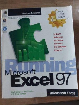 Running Microsoft Excel 97- Mark Dodge, Craig Stinson foto
