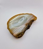 Scrumieră 11 cm din Agat Natural &ndash; Piesă LUX Mid-Century &ndash; Unicat