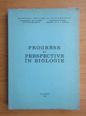 M. Andrei - Progrese si perspective in biologie (1977)