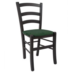 Scaun Paesana - cadru wenge - stofa E57 - verde