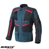 Geaca (jacheta) barbati pentru scuter - motocicleta Urban/Touring Seventy iarna model SD-JT81 Navy culoare: albastru/negru/rosu Albastru/negru/rosu S