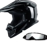 Casca Moto Atv Cross Enduro Downhill + Ochelari marimi disponibile S,M si L
