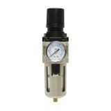 Filtru de aer cu regulator de presiune 1/2, max. 10 bar, cu manometru