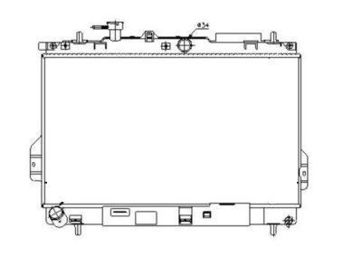 Radiator racire motor Hyundai Matrix (Fc) foto