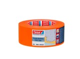 Banda de mascare Tesa 4694 pentru fatada, portocaliu, 33m x 48mm, panza, cauciuc sintetic, rezistenta UV 1 saptamana