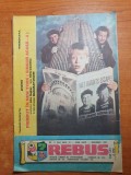 Revista rebus noiembrie 1993 - revista de divertisment-filmul singur acasa 2