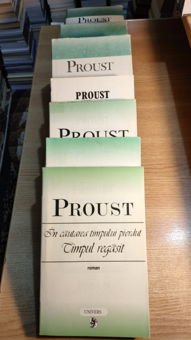 Marcel Proust - Ciclul ,,In cautarea timpului pierdut,, (7 vol) -Editura Univers