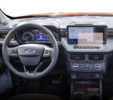 Folie Protectie Navigatie Ford Maverick 2021+, Duragon, protectie Display Navigatie, silicon Transparent, Anti-zgarieturi, kit instalare