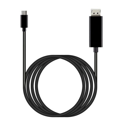 Cablu Audio si Video USB-C - DisplayPort Google, 0.91m, Negru GA3C00043-A00 foto