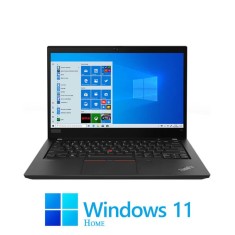 Laptop Lenovo T14 Gen 2, Quad Core i5-1145G7, 16GB DDR4, SSD, FHD, Win 11 Home