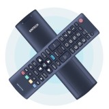 AKB73975702 Telecomanda KNTECH pentru LCD/LED LG smart cu buton Sport, Oem