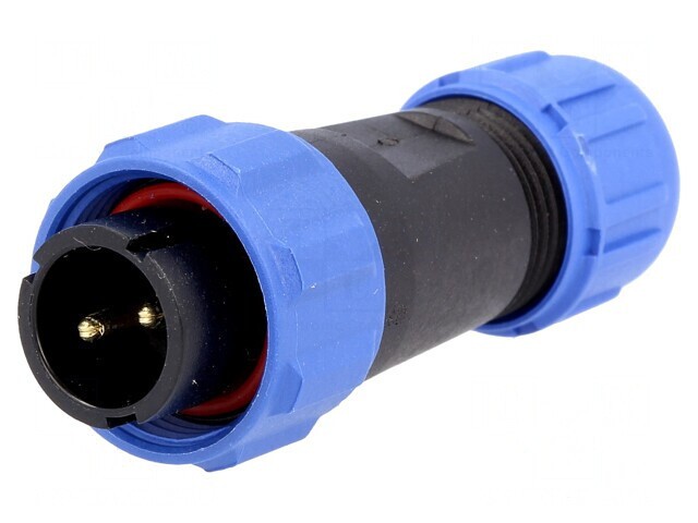 Mufă SP13 Tată 2 Pin IP68 250V 13A