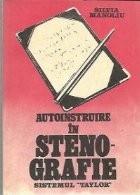Autoinstruire in steno-grafie - Sistemul Taylor foto