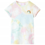 Tricou pentru copii, multicolor, 140, vidaXL