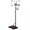 vidaXL Suport coș de baschet, transparent, 216-250 cm, policarbonat