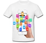 Cumpara ieftin Tricou &quot; Social media telefon &quot;