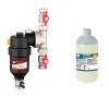 Filtru anti-magnetita Chemstal CLEANEX MAG HF1 3/4&amp;quot; (22 mm) + robineti de montaj si solutie de curatare