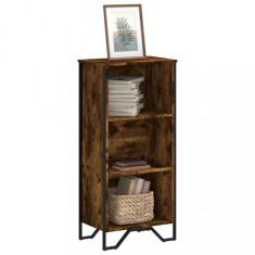 vidaXL Bibliotecă, stejar fumuriu, 50x31x106 cm, lemn prelucrat
