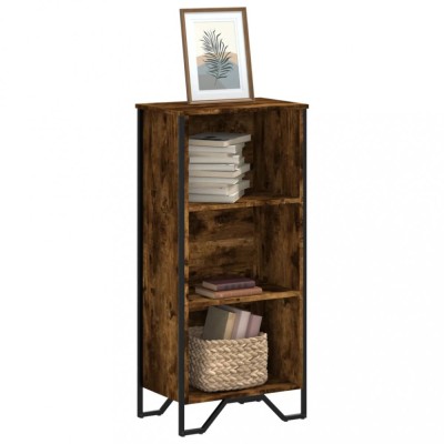 vidaXL Bibliotecă, stejar fumuriu, 50x31x106 cm, lemn prelucrat 848606 foto