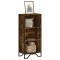 vidaXL Bibliotecă, stejar fumuriu, 50x31x106 cm, lemn prelucrat 848606