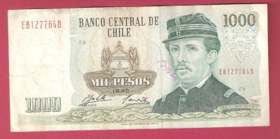 CHILE 1.000 PESOS / 1995. foto