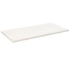 VidaXL Blat de masă alb 110x55x2,5 cm lemn masiv de pin dreptunghiular
