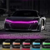 Cumpara ieftin Banda LED iluminare capota, lumina Multicolora, RGB