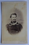 CDV Atelier Romania Nagybaya Baia Mare Carl Lacher portret de militar
