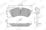 JURID 573831J set placute frana,frana disc