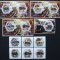 R.DU TCHAD-LOCOMOTIVE-SET 6 V.+4 S/Sh.NEOBLITERATE-DANTELATE-MNH** - EP 060