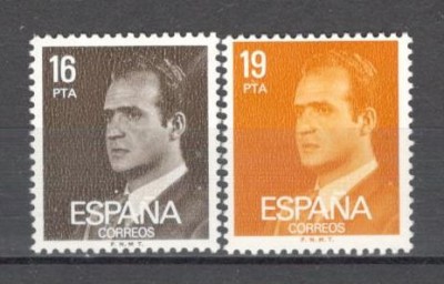 Spania.1980 Regele Juan Carlos hartie normala SS.225 foto