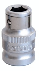 Adaptor de clicket 1/2&amp;quot;F - 10 mm pentru biti CRV Topmaster Profesional