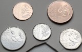 Set 5 monede 1,2,5,10,20 pence 2023 Marea Britanie, Privy mark, Charles al-III-lea, Brilliant uncirculated din set anual, Europa