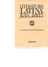 Literatura latina Jean Bayet foto