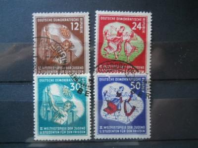 1951 SERIE GERMANIA DDR COTA 43$ foto