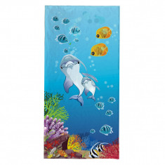 Prosop de plaja Under the Sea, Oyo Concept, 70x140 cm, policoton, multicolor