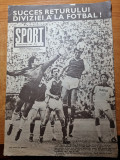 Sport februarie 1986-sportul in bistrita-nasaud si bacau,platini