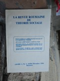 La Revue Roumaine de Theorie Sociale - Radu Florian, Ion Goian, Dionisie Petcu, Alexandru Florian